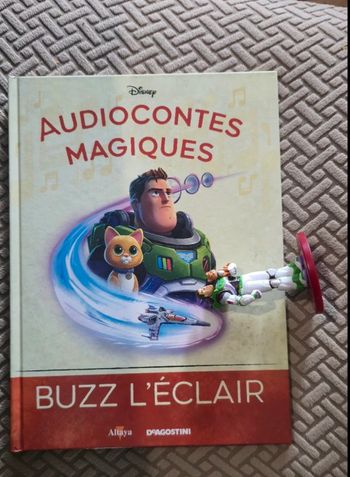 Numéro101 Livre + figurine édition audiocontes Magiques Altaya édition disney audio compte conte