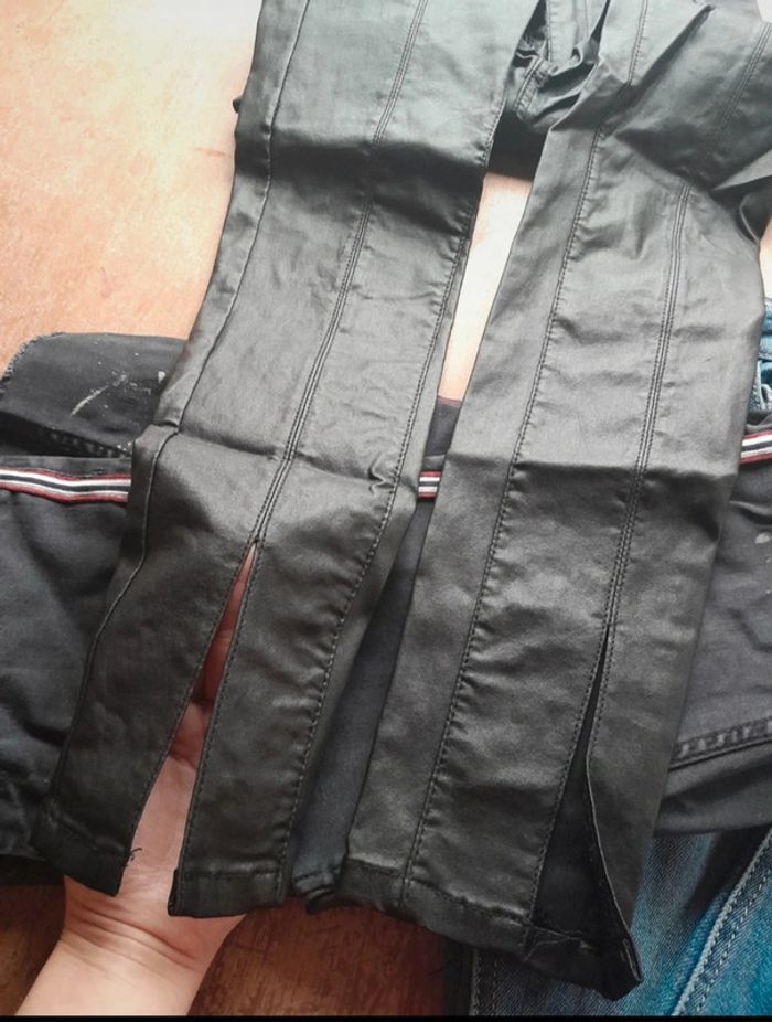 Jeans simili cuire noir 36 S daysie - photo numéro 3