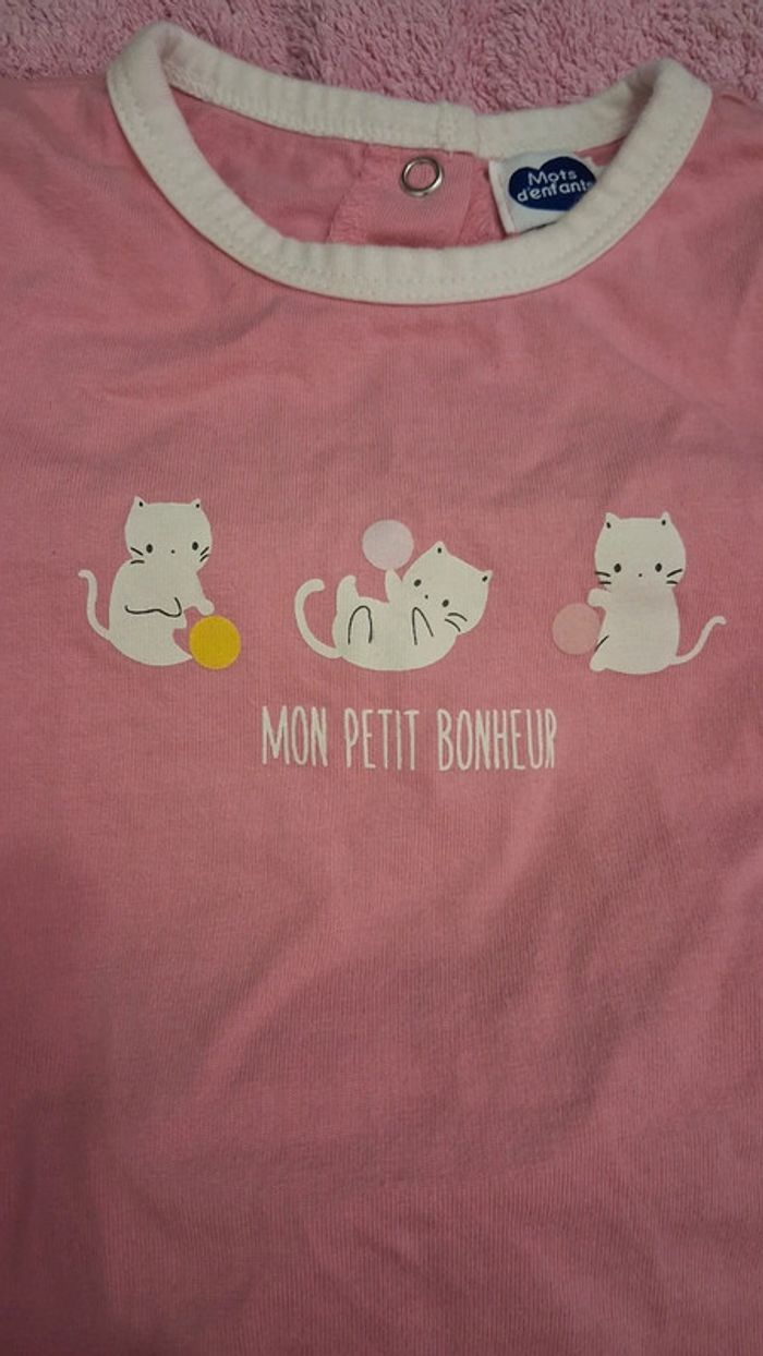 Lot pyjamas 9 mois - photo numéro 5