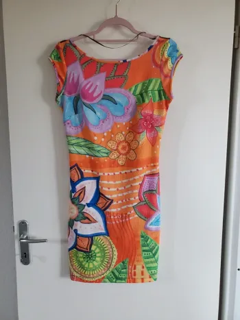 Robe colorée desigual