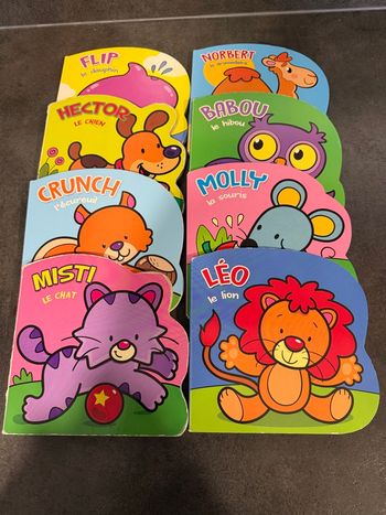 Lot de 8 livres action 