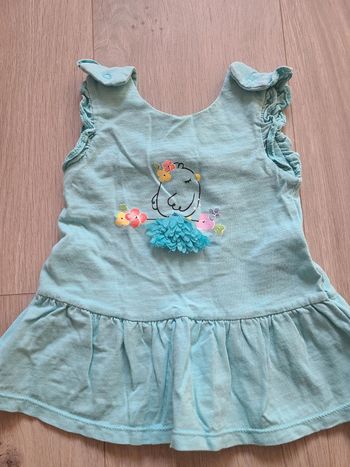 Robe manches courtes 6 mois