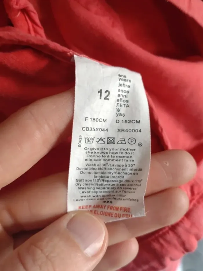 Veste fille corail IKKS taille 12 ans - photo numéro 8
