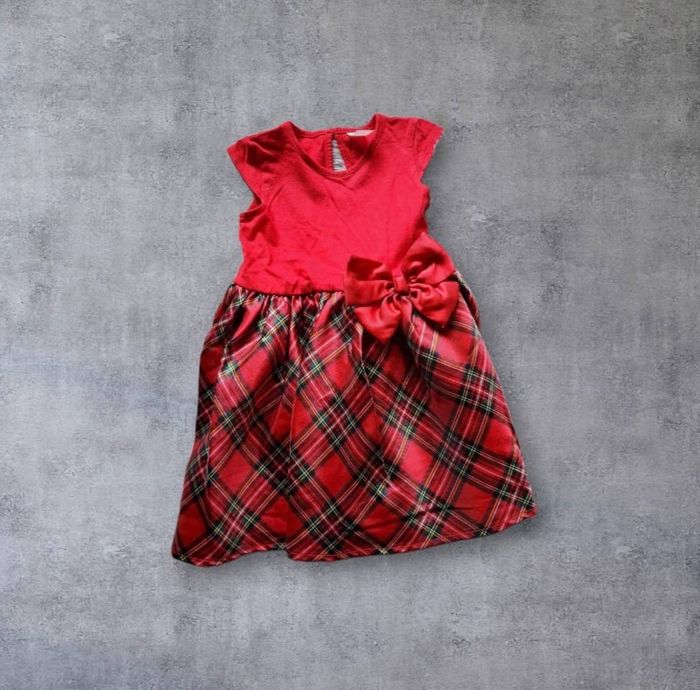 H&M Robe rouge fête fille 18 mois 2 ans