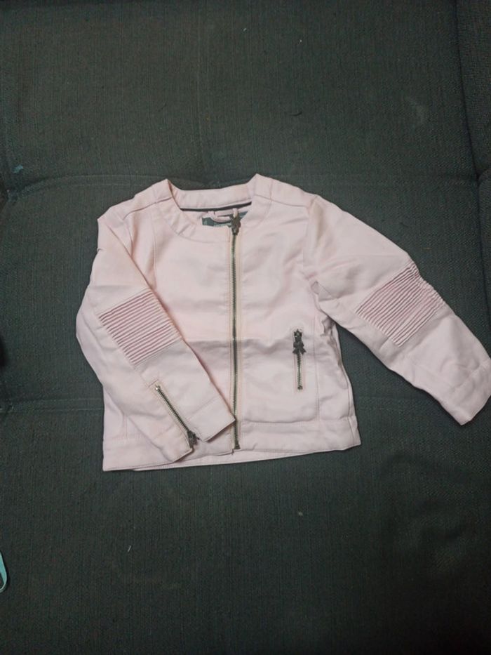 Veste simili cuire