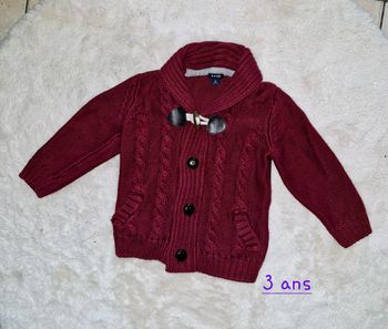 Gilet garçon 3 ans