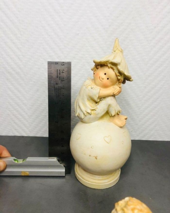 Statuettes angelots résine - photo numéro 5