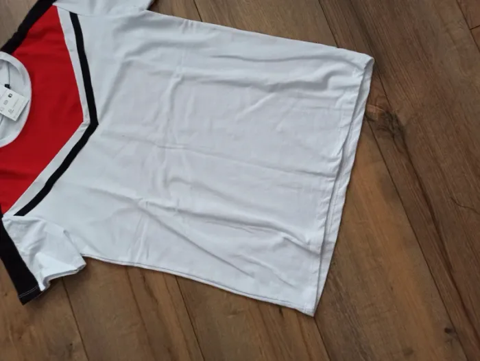 Tee shirt blanc uni homme manches courtes L - photo numéro 4
