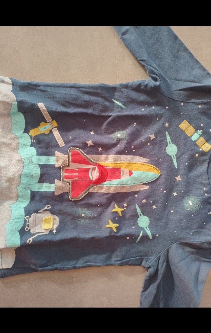 Tee-shirt manches longues 5 ans Orchestra, Parfait état - photo numéro 2