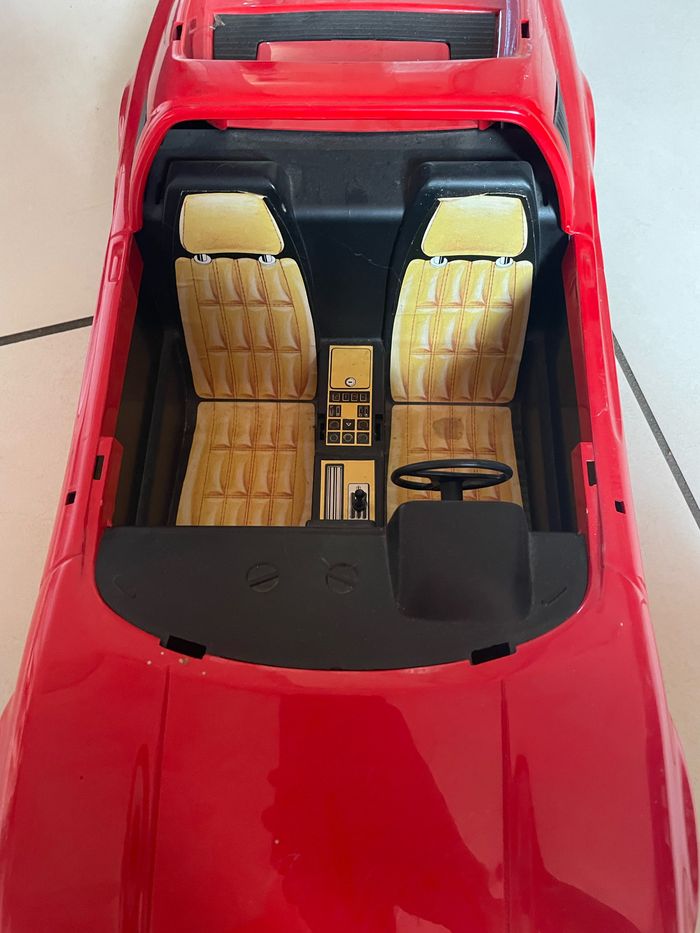 Voiture ferrari barbie vintage mattel 1986 - photo numéro 2
