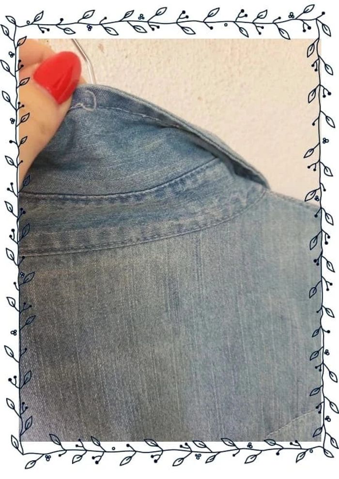 Chemise en jean slim fit - photo numéro 8