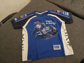 T-shirt moto Suzuki 6 ans