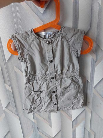 robe gris pression devant