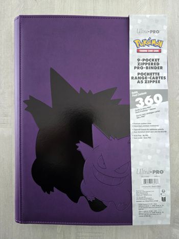 Portfolio Ultra Pro Zip Binder 360 Pokémon Ectoplasma