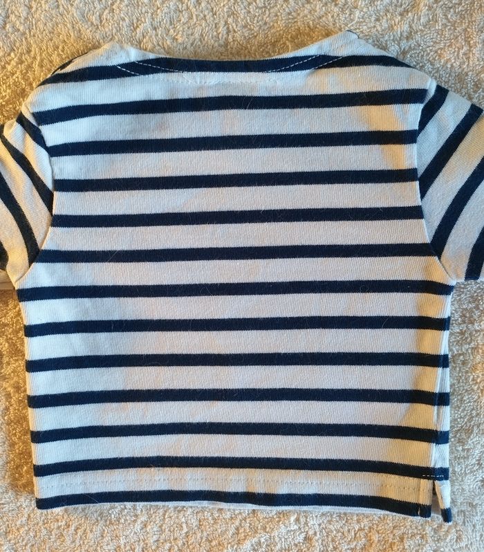 Marinière Mon Petit Mousqueton pour un bébé de 6 à 9 mois - photo numéro 5