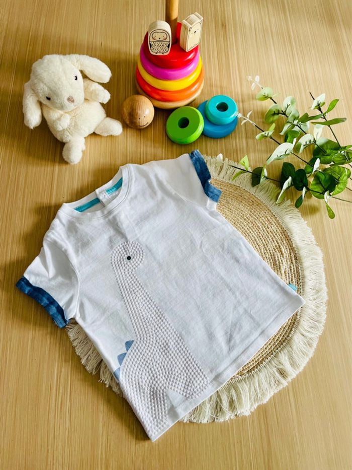 T-shirt manches courtes obaïbi 12 mois - photo numéro 2