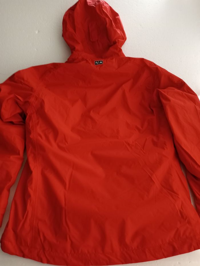 ADIDAS veste coupe-vent rouge homme/garçon,  F 168,  D 46. - photo numéro 6