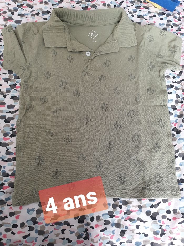 Polo tex cactus 4 ans