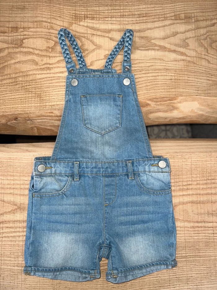 Salopette en jean 5 ans gap fille été short - photo numéro 6