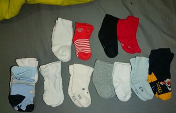 Lot 13 paires de chaussettes