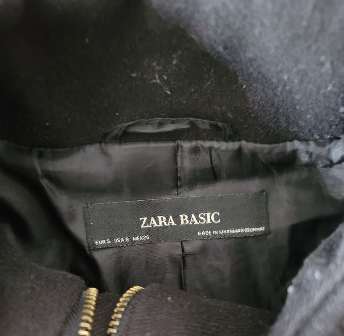 Manteau Zara avec capuche à fourrure détachable - photo numéro 3