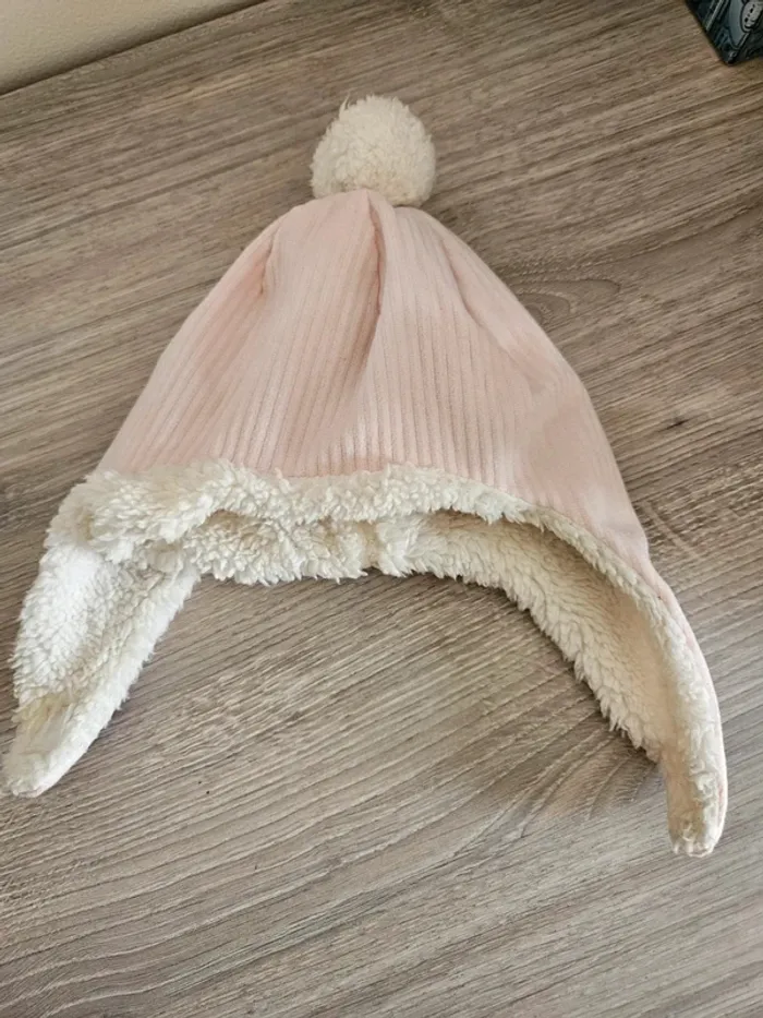 Bonnet péruvien velours doublé 41cm - photo numéro 2