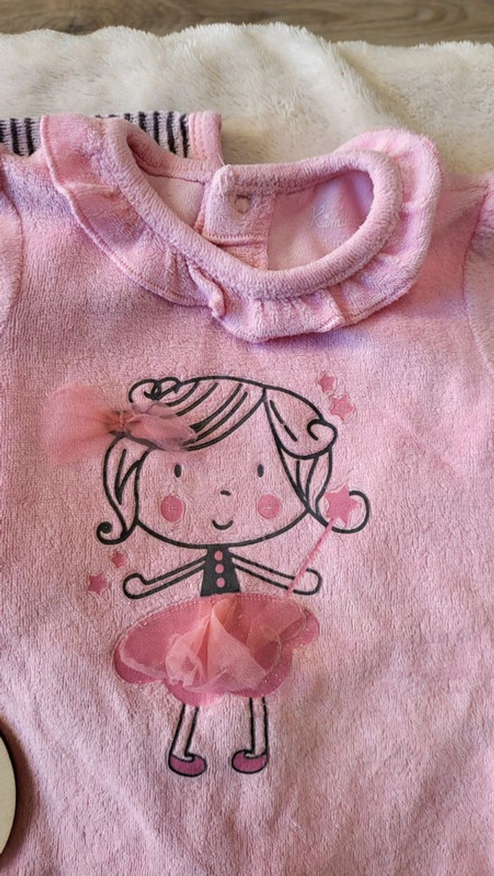 Lot de 2 pyjamas velour - photo numéro 2