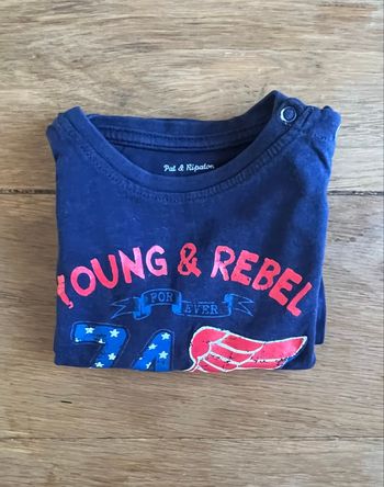 T-shirt ML Pat & Ripaton 6 mois