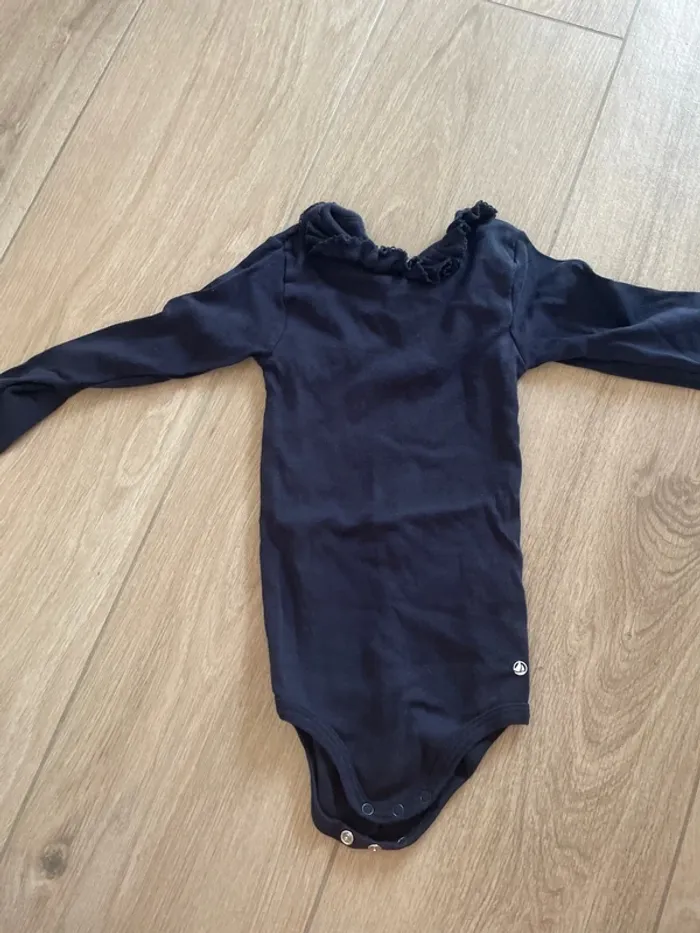 Body col Claudine bleu marine