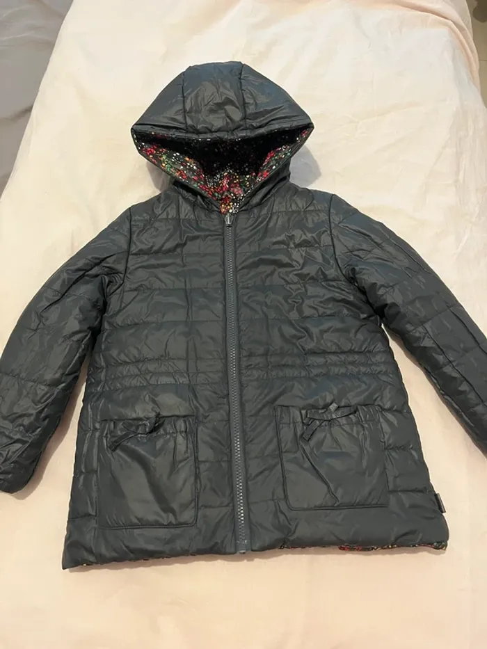 Doudoune réversible boboli 5 ans - photo numéro 2