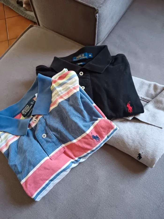 Lot de 3 polo Xl Ralph Lauren