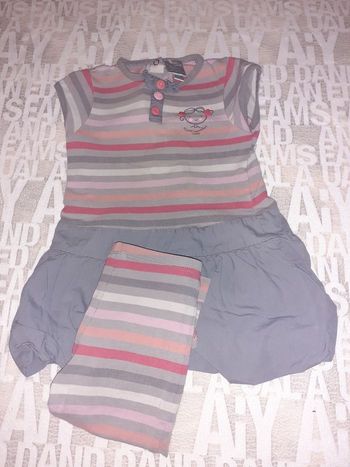Tunique et legging en 18 mois