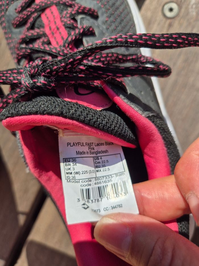Baskets fille 36 Decathlon, TBE 👟 - photo numéro 8