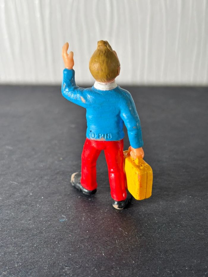 Figurine vintage Tintin pvc - photo numéro 2