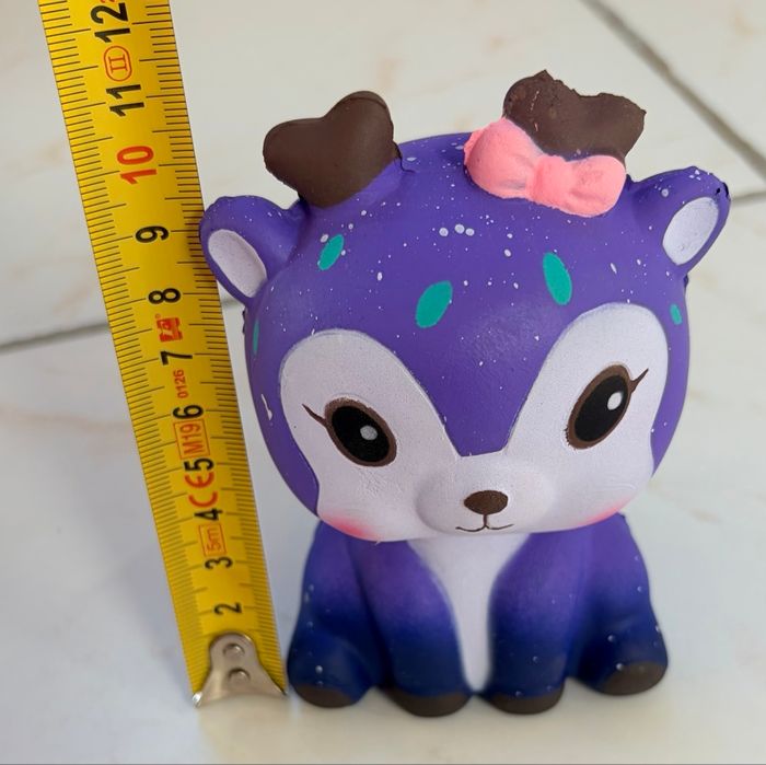 Squishy renne kawaii couleur galaxie