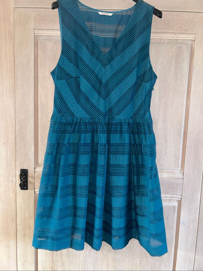 Robe camaïeu en 44