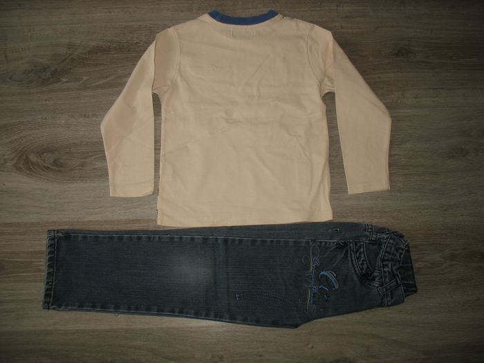 ENSEMBLE 2 PIÈCES GARÇON : JEAN + TEE SHIRT ML "LA COMPAGNIE DES PETITS" - 5 ANS - n°03 - photo numéro 5