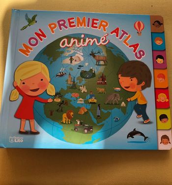 Livre mon premier atlas animé