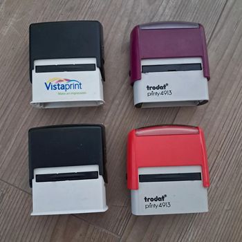 Lot de 4 tampons