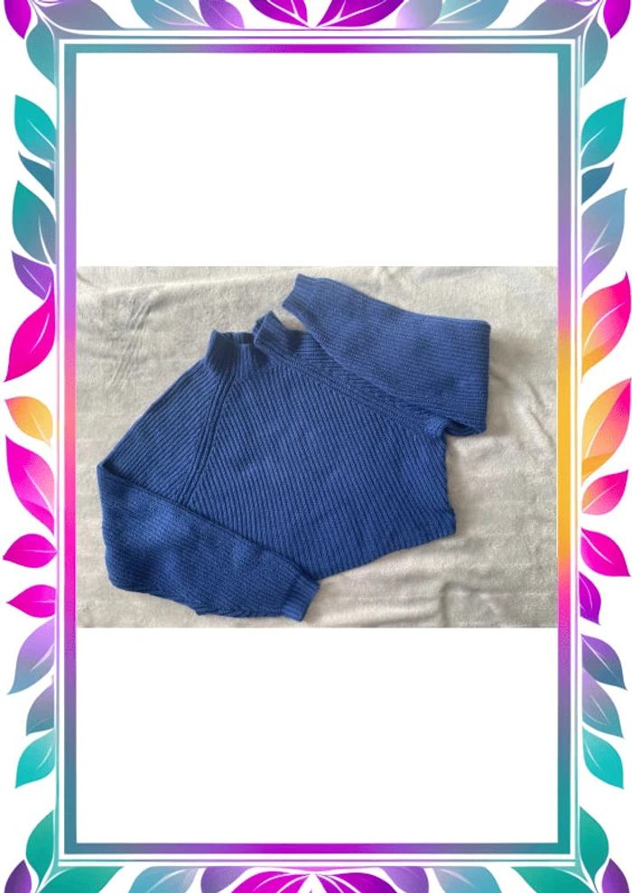 Pull bleu « Hollister » XS - photo numéro 2