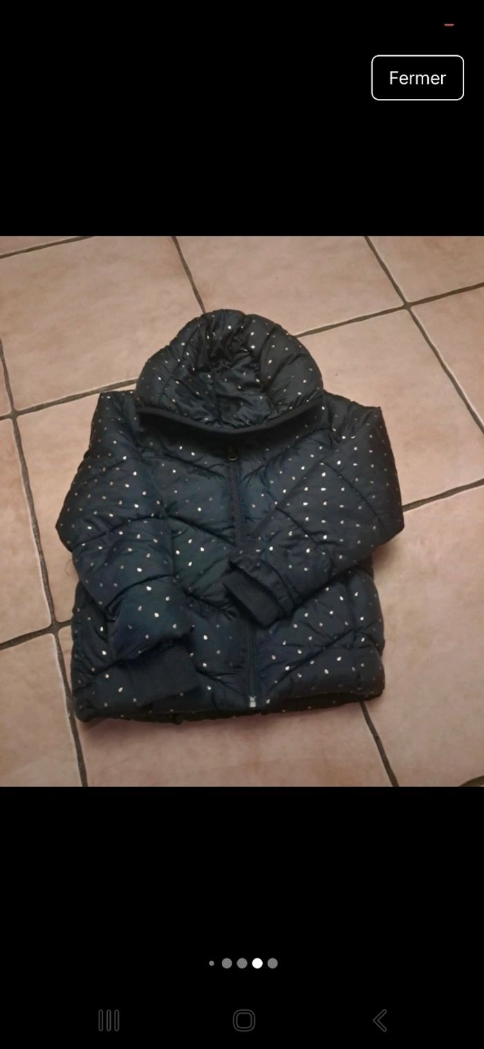 Lot de 3 blousons vestes fille 6ans neufs et tbe - photo numéro 9