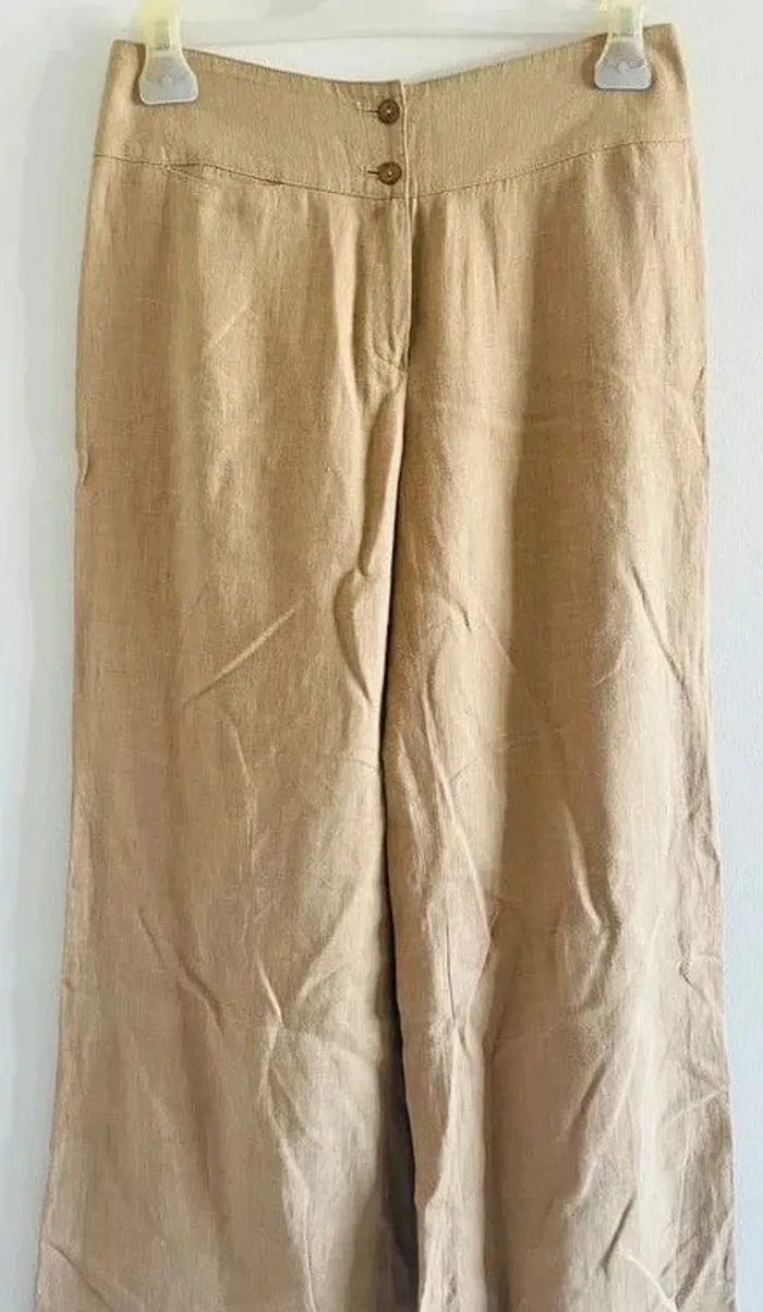 Pantalon 100% lin Galeande - photo numéro 2