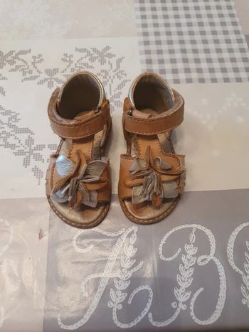 Sandales cuirs bébé