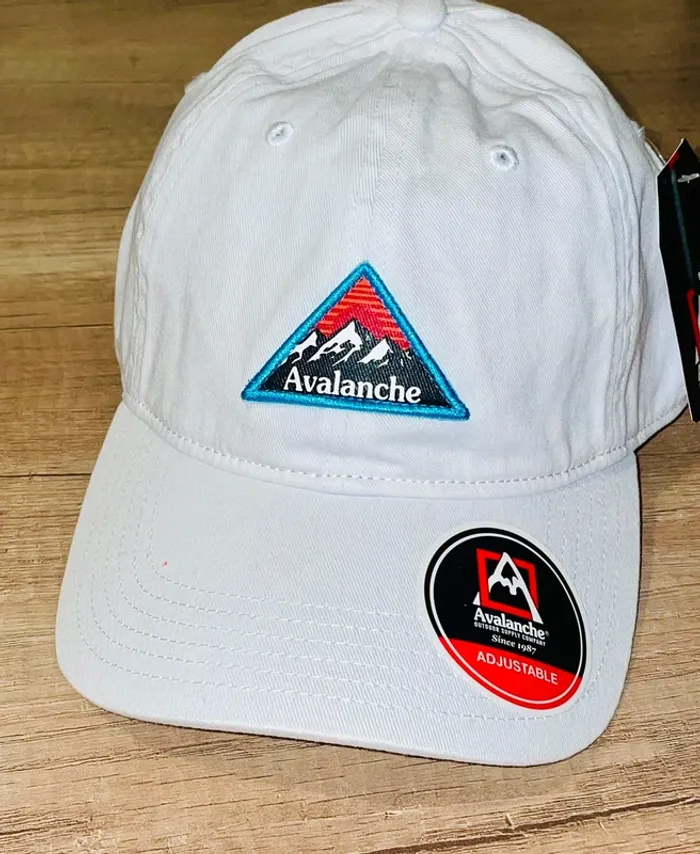 Casquette blanche Avalanche réglable - photo numéro 2