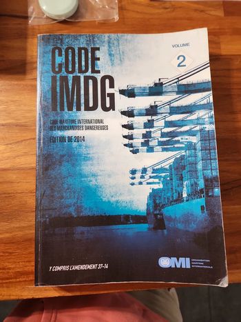 Livre : Code IMDG