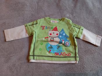 T-Shirt Manches Longues Taille 6 mois