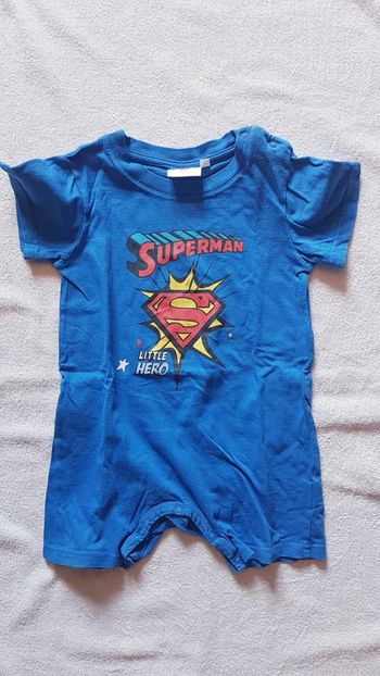 Combi superman 24 mois
