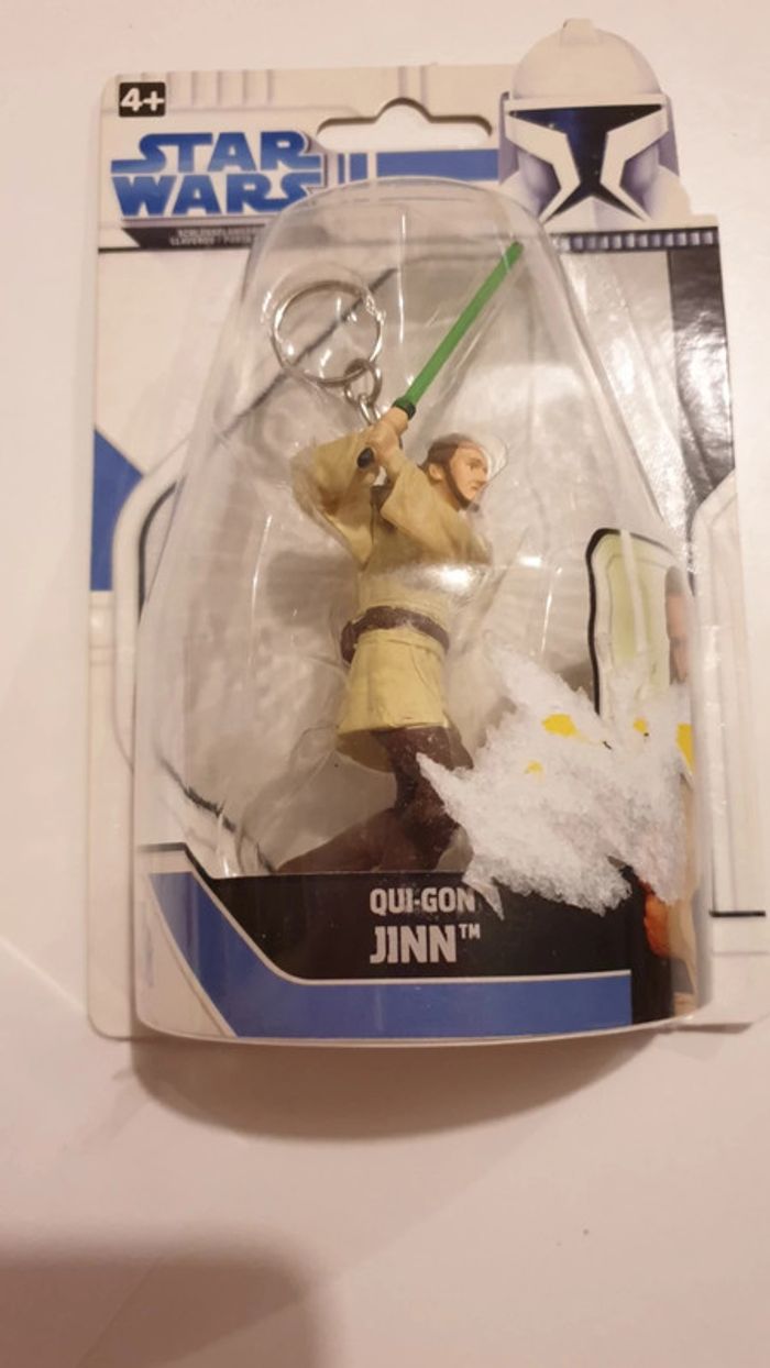 Porte cle star wars: qui gon jinn