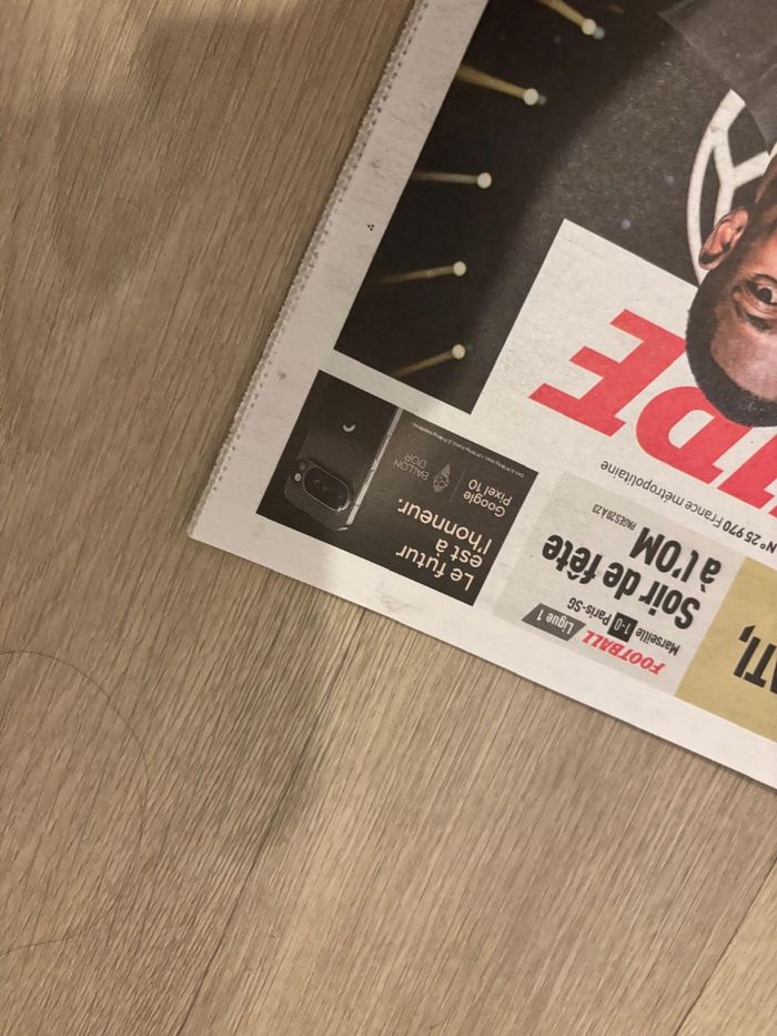 L'équipe journal 23/09/2025 " et Oussmane Ballon d'or" - photo numéro 4