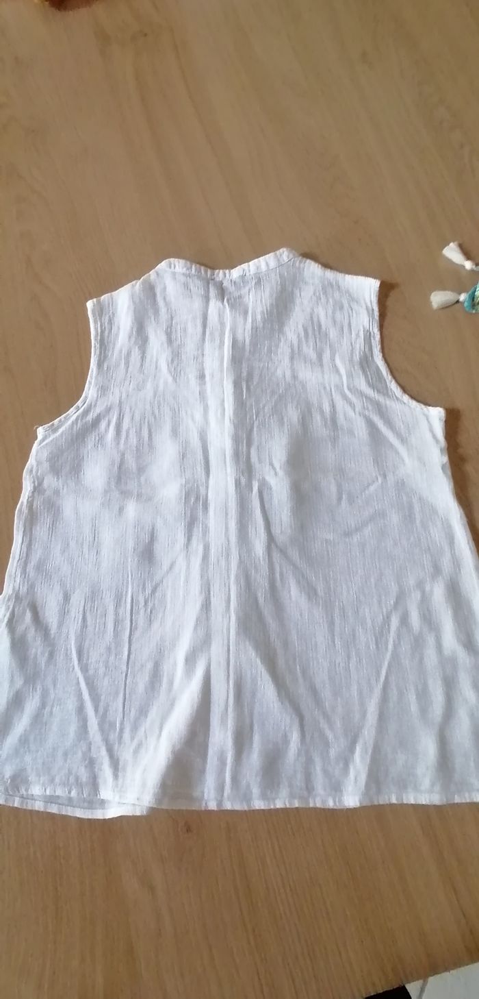 Chemise sans manche femme 36 Etam - photo numéro 5